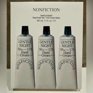 Nonfiction GENTLE NIGHT Hand Cream Regular Size - 3 x 50 ML / 1.7 OZ (exp 2027)